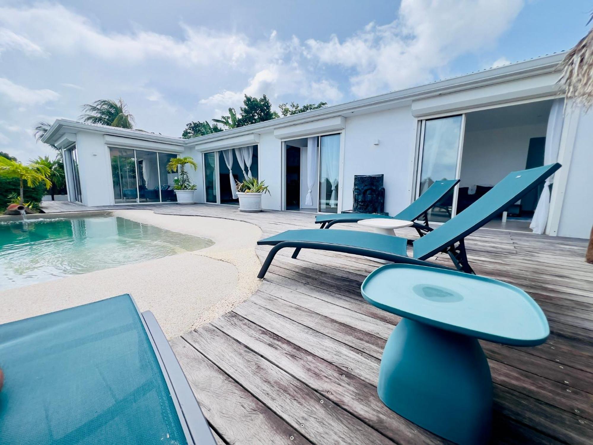 Villa Amaryllis Luxueuse,Piscine,Vue Mer,Plage Sainte-Luce Kültér fotó